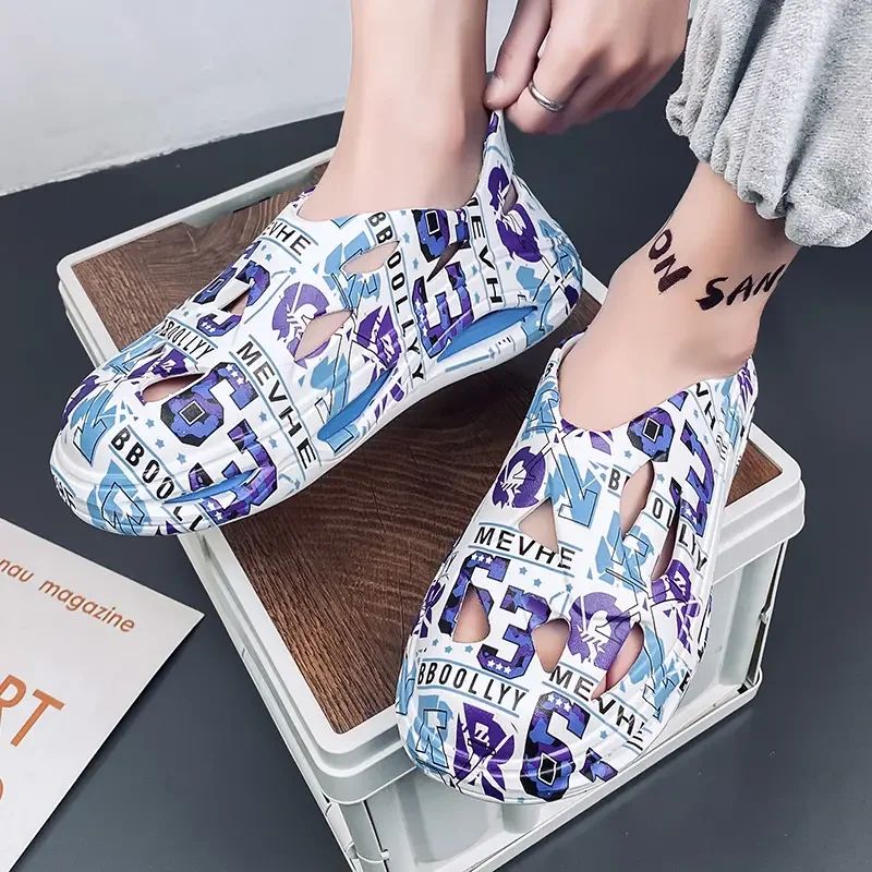 Clogs Men Waterproof Non-Slip Home Winter Warm Men Slippers Non-slips Ladies Soft Slippers Memory Foam Couples Shoes