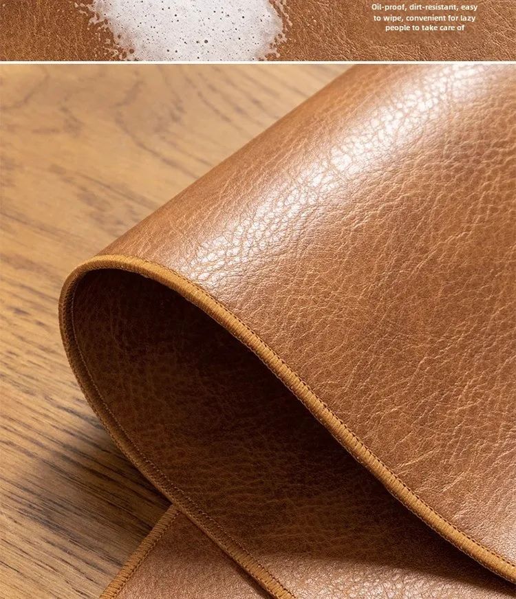 Retro Mousepad Large Mouse Pad Waterproof Non-slip PU Suede Desk Mat Computer Keyboard Desk Pad Mouse Mats Gaming Accessories