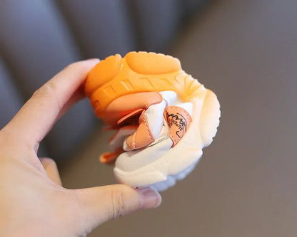 Size 20-31 Children Wear-resistant Casual Sports Shoes Baby Anti-slip Toddler Shoes Girls Boys Kids Soft Bottom Running Sneakers