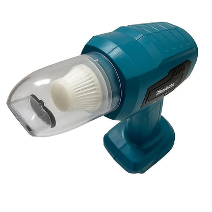 Aspirador de pó elétrico Makita com forte sucção, mini, sem fio, portátil, soprador para limpeza doméstica com 7 bicos para bateria 20V 18V
