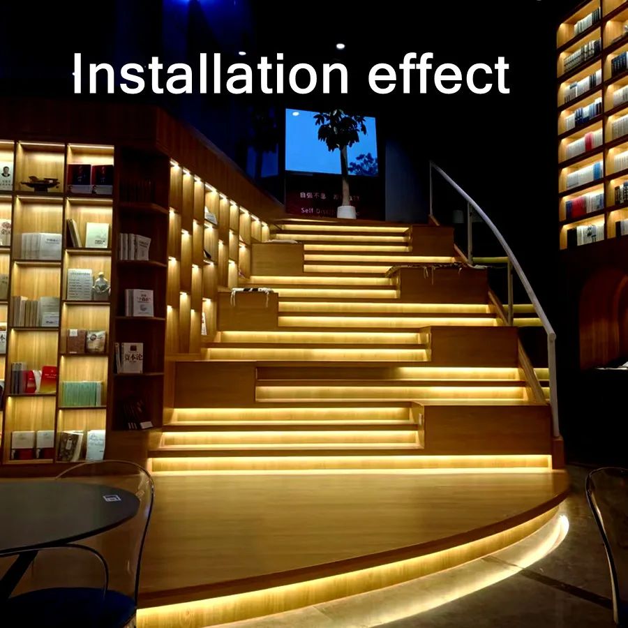 220V COB LED Strip Light Flexible Tape Lights Smart IC No Need Driver High Bright 240 LEDs Linear Lighting RA95 Warm White 1-5m