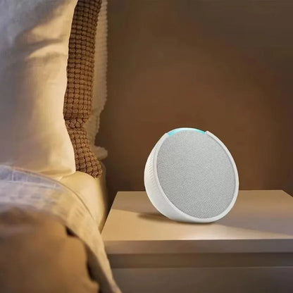 Capa Protetora Portátil de Silicone Antiderrapante para Alto-falante Echo Pop Capa Impermeável para Alto-falante Inteligente Acessórios para Amazon Echo Pop