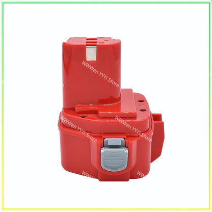 Bateria de Ferramenta Elétrica Recarregável Ni-MH 12V 5000mAh, Encaixe Perfeito para Makita PA12, 1223, 1235, 6270D, 6271D, 6317D, 6227D
