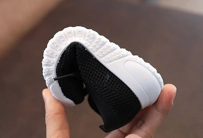 Children Sneakers Spring and Fall Casual Shoes Mesh Breathable Soft Bottom Kids Boys Girls Students Sport Running Tennis Shoes