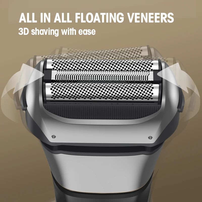 Originai Fang BRAUN FK608 Electric Shaver 4D For Men Rechargeable Shaving Beard Razor Trimmer Machine For Barber