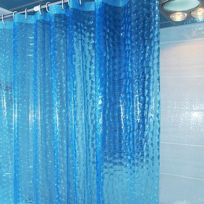 1PCS 180x180cm Cortina de Banho 3D Transparente Mais Grossa Impermeável