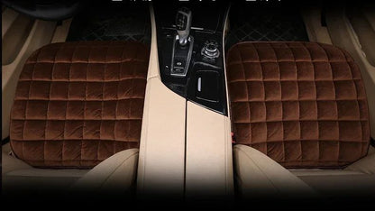 Capa de Assento de Carro de Inverno Almofada Quente Antiderrapante Universal Dianteira para Cadeira Almofada Respirável para Veículo Automóvel Protetor de Carro