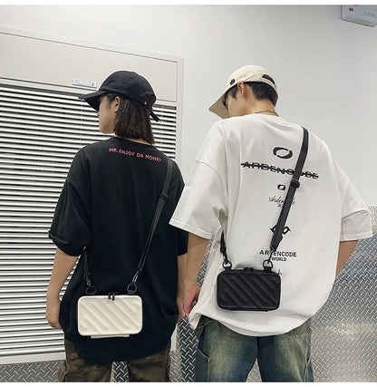 2025 New Men's Bag Fashion Trend Shoulder Bag High Quality Design Crossbody Bag PU Light Luxury Handbags ????? HOT SALE