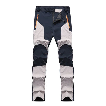 Calças de pesca elásticas masculinas de outono, novas, para uso externo, impermeáveis, resistentes ao desgaste, respiráveis, de secagem rápida, para montanhismo
