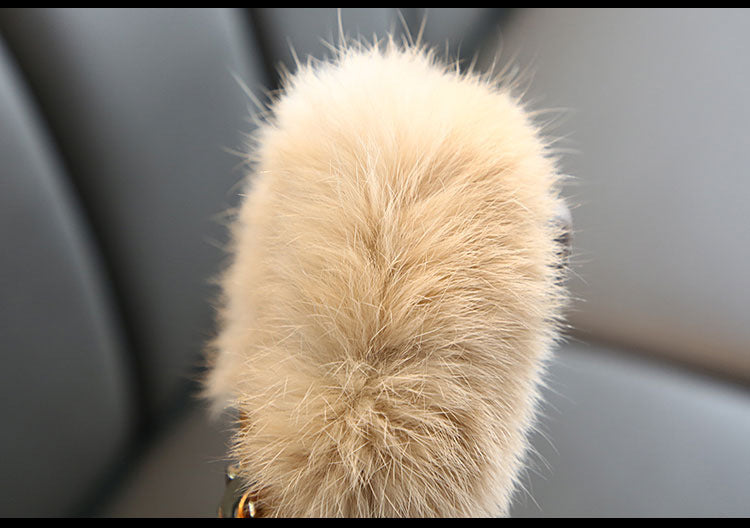 Kids Fur Shoes Children Velvet Shoes Baby Girls Warm Flats Toddler Black Brand Shoes Princess Loafer Chain Moccasin For Winter