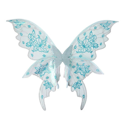1PC Adults Fairy Wings Girls Sparkling Angel Wings Butterfly Costume Wings Halloween Costume Dress up Party Favor Christmas Gift
