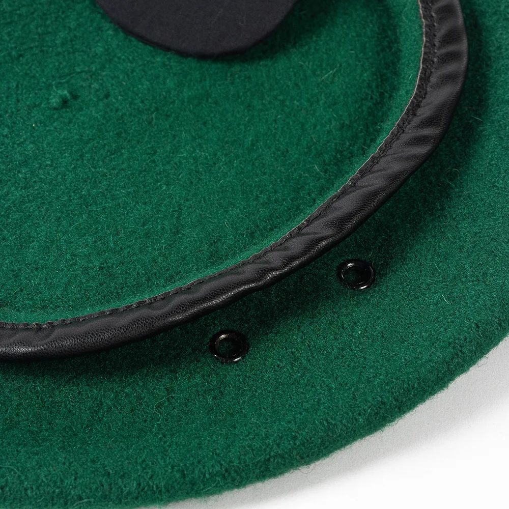 Large Size Wool  Military  Army Berets Hat for Big Head Unisex Men Women Devil Soldier Winter Warm Wide Beret Cap Painters Hats