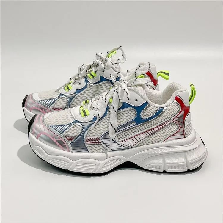 2025 Mesh Breathable Shoes for Women Sports Running Casual Ladies Fitness Vulcanize Shoes Baskets Women's Luxary Sneakers