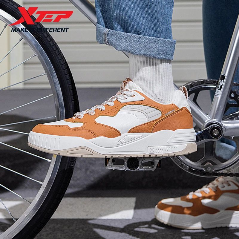 Xtep Qilang Lite Skateboarding Shoes For Men 2025 Summer Comfortable Versatile Casual Shoes Low-top Sports Shoes 976319310041