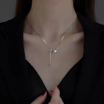 Colares de Aço Inoxidável Preto Exquisito Minimalista Pingente Quadrado Gargantilha Correntes Colar da Moda para Mulheres Presentes de Joalheria para Festas