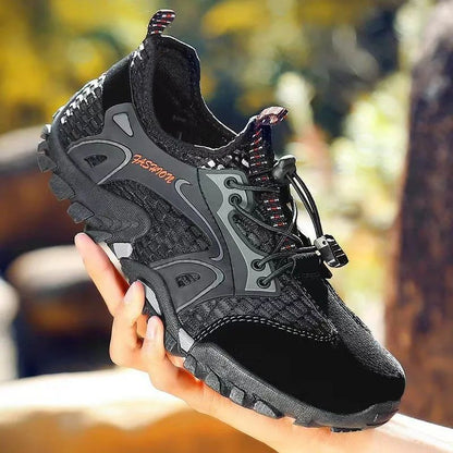 Men's Hiking Shoes Hot Sale Of The Season Breathable Outdoor Sports Mesh Upper Crossing Stream Shoes Comfortable EVA Insole Adul