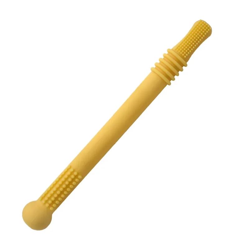 Brinquedo de Mastigar Seguro para Bebês, Mordedor de Silicone para Dentes Molares, Mordedores para Bebês, Alça de Silicone Molar para Bebês, Brinquedo de Segurança para Bebês