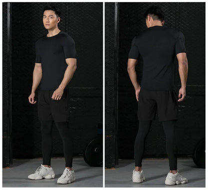 New Custom Compression T Shirt Your Design Logo Top Men Women Print Original Design Tshirts Jogging Workout Gym Quick Dry Tshirt