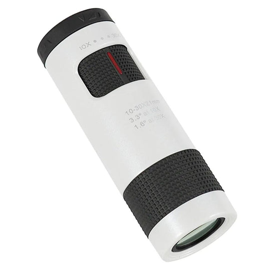 Monóculo Potente 10-30x21 Zoom Mini Telescópio Portátil Luneta Equipamento de Camping Visor Óptico Monóculo