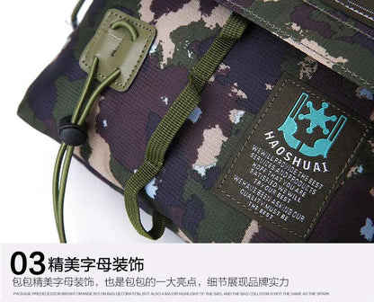 2024 New Shoulder Messenger Bag Casual Men's Bag Portable Briefcase Nylon Waterproof Outdoor Bag Man Messenger Trend Handbags