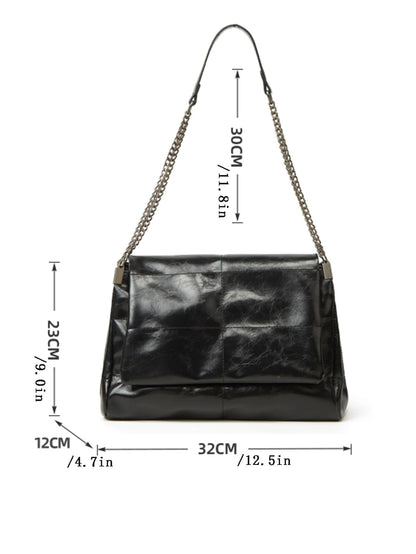 ?2024 New Large Capacity Tote Bag?Women's Designer Chain Shoulder Bag - Luxury Spring Summer Commuter Purse - High-End Underarm