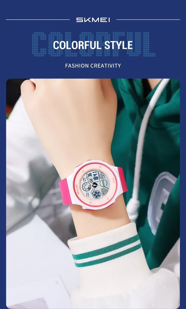 SKMEI 2346 Wristwatches Clock Horloges Mannen Fashion Digital Electronic Watch Casual Sports Watches For Men Women Waterproof