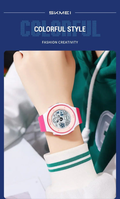 SKMEI 2346 Wristwatches Clock Horloges Mannen Fashion Digital Electronic Watch Casual Sports Watches For Men Women Waterproof