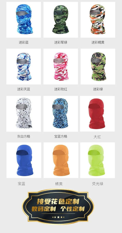 Camouflage Balaclava Full Face Mask Ski Bike Cycling Hunting Head Cover Scarf Blaclava Cap Bandanas Men