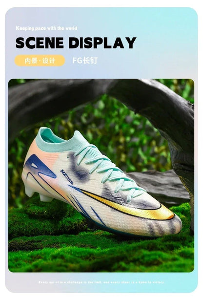 Soccer Shoes For Men Society Indoor High Quality Football Boots Cleats Professional Grass Training Studded Football Shoes Unisex