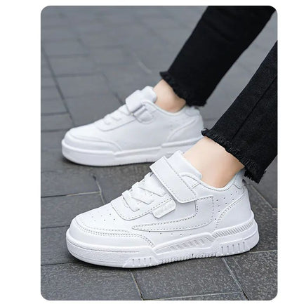 Spring and Autumn Running Sneakers for Kids Non-slip Shoes for Boys Sneakers Leather Kids Tennis Hugh Fashion Mesh Kids Shoes