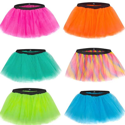 Plus Size Sexy Three-Layer Tulle Skirt for Adults Bar Nightclub Dancing Skirt Large Size Half Skirt Fashionable And Breathabl...