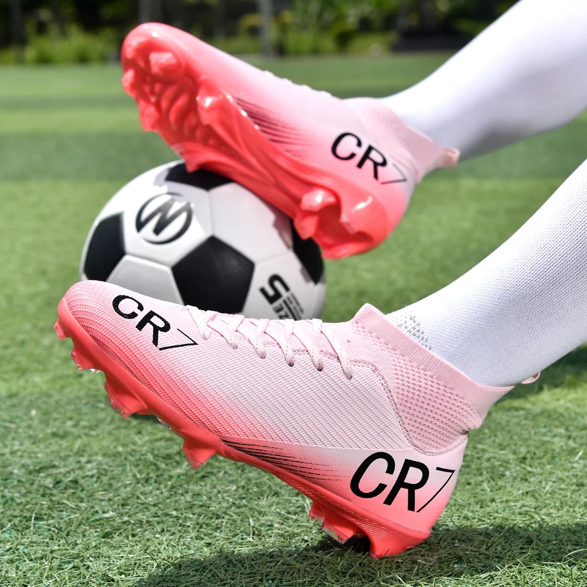 Soccer Shoes Society Cleats Men Sneaker Professional Football Shoes Top Quality Professional Football Field Boots Fast Training