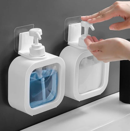 300/500ml Bathroom Soap Dispensers Refillable Lotion Shampoo Shower Gel Holder Portable Travel Dispenser Empty Bath Pump Bottle
