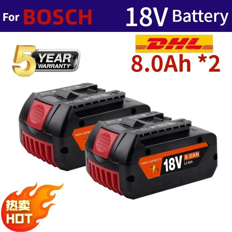 Para bateria Bosch Profissional 18V 12.0Ah, compatível com GBA GBH GSR GSB, bateria de substituição para BAT618 BAT609 BAT620