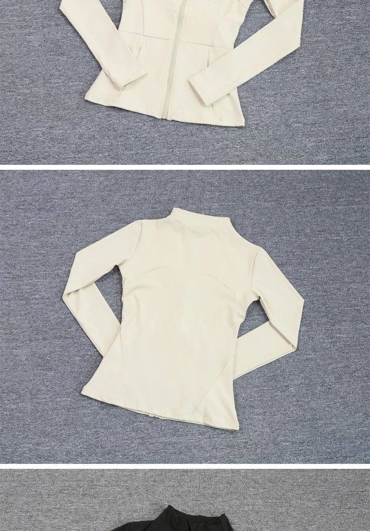 Sports Coat Women's Shirt Yoga Slim Long Sleeve Fast Running Thin Pilates Fitness Suit Top Clothing