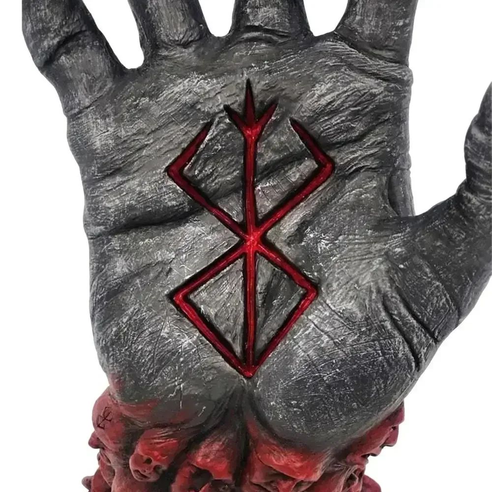 23cm Berserk Mão de Deus Anime Figura Mão do Diabo Estatueta Mão de Deus Estátua Modelo Colecionável Bonecas Brinquedos Presente Decoração de Casa