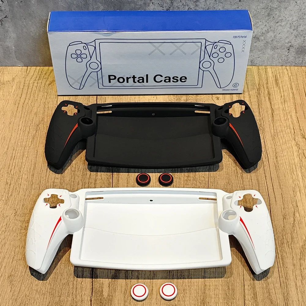 Replacement For PS 5 Portable PS5 Front Back Plates Case Limited Silicone Faceplate for PS Portal Shell Cover Accessories
