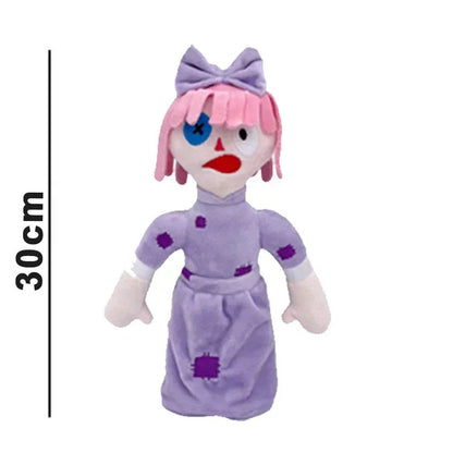 /New Styles The Amazing Digital Circus Pomni Jax Plush Toy Anime Cute Theater Rabbit Doll Cartoon Clown Christmas Kids Gifts