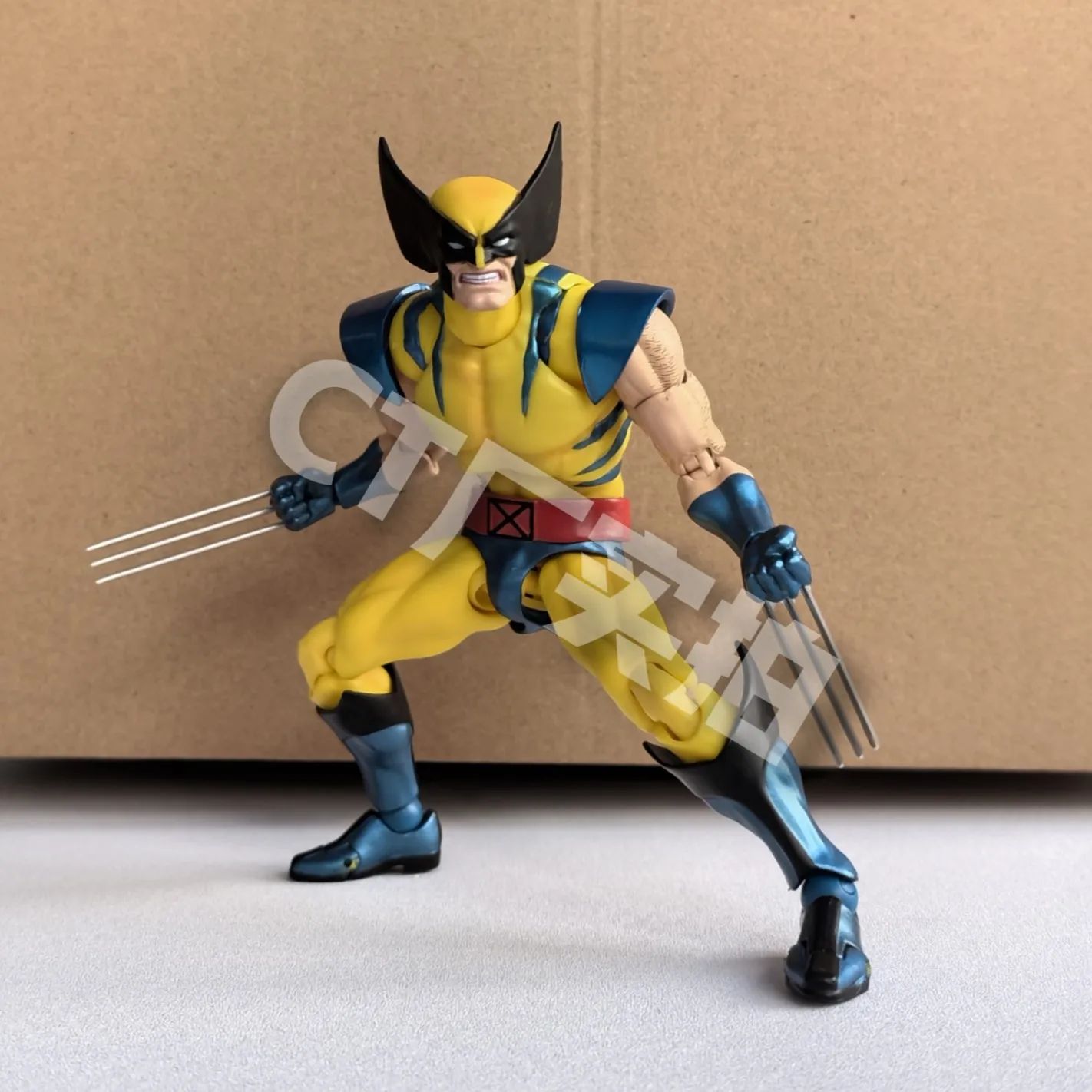 In Stock Ct Toys Wolverine Mafex 096 Figure 138 Brown Comic Ver X-Men Anime Action Figure Figurine Model Customized Gifts Toys
