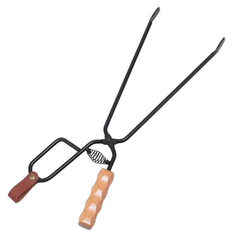 Outdoor barbecue charcoal clip,extended and thickened anti scalding charcoal clip,essential carbon clip for camping,travel,home