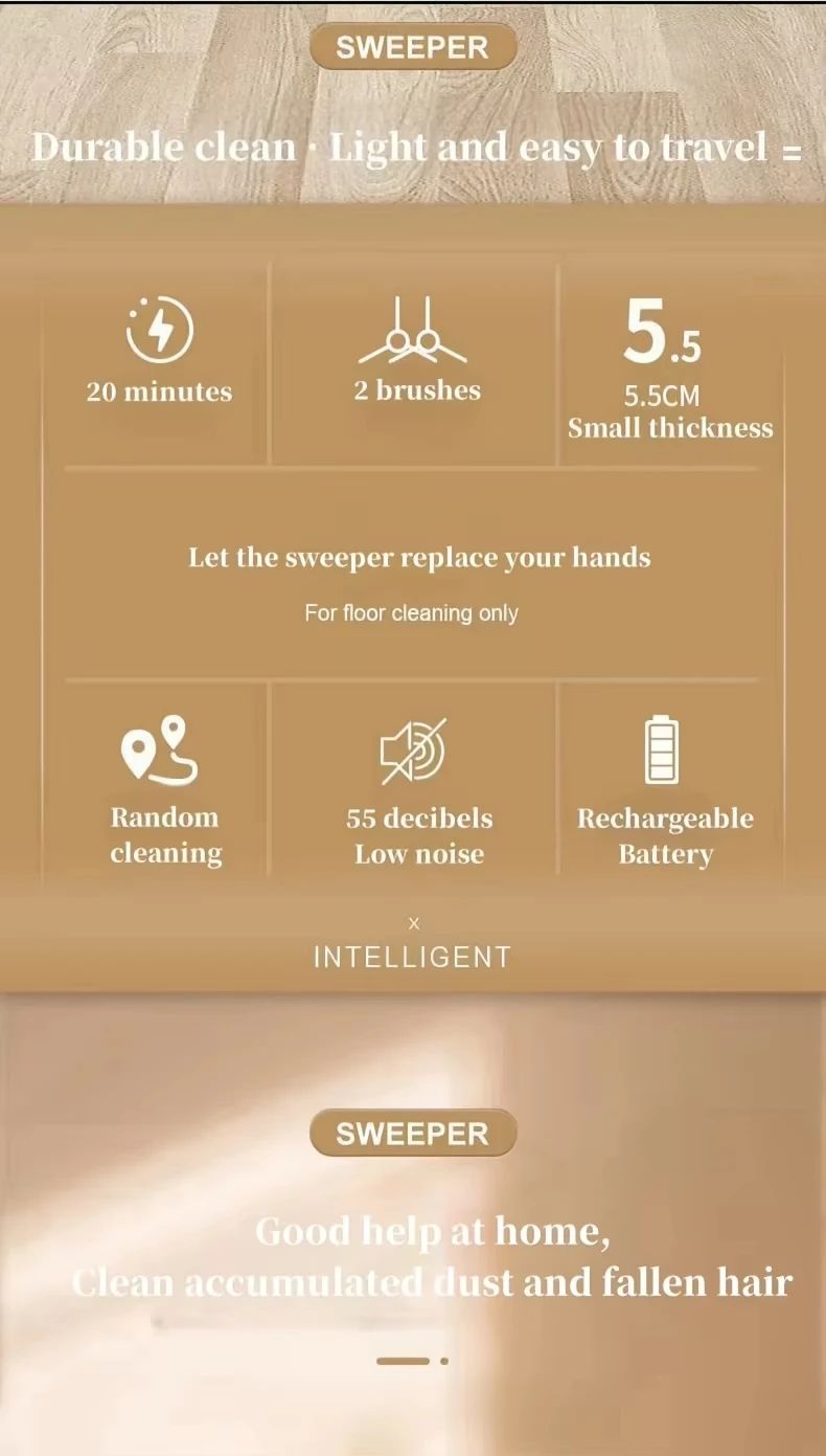 4000Pa Robot Vacuum Cleaner 3-in-1 Sweeping Mopping Robot Strong Suction Quiet Auto Cleaner for Home Dust Pet Hair Floors & Rugs