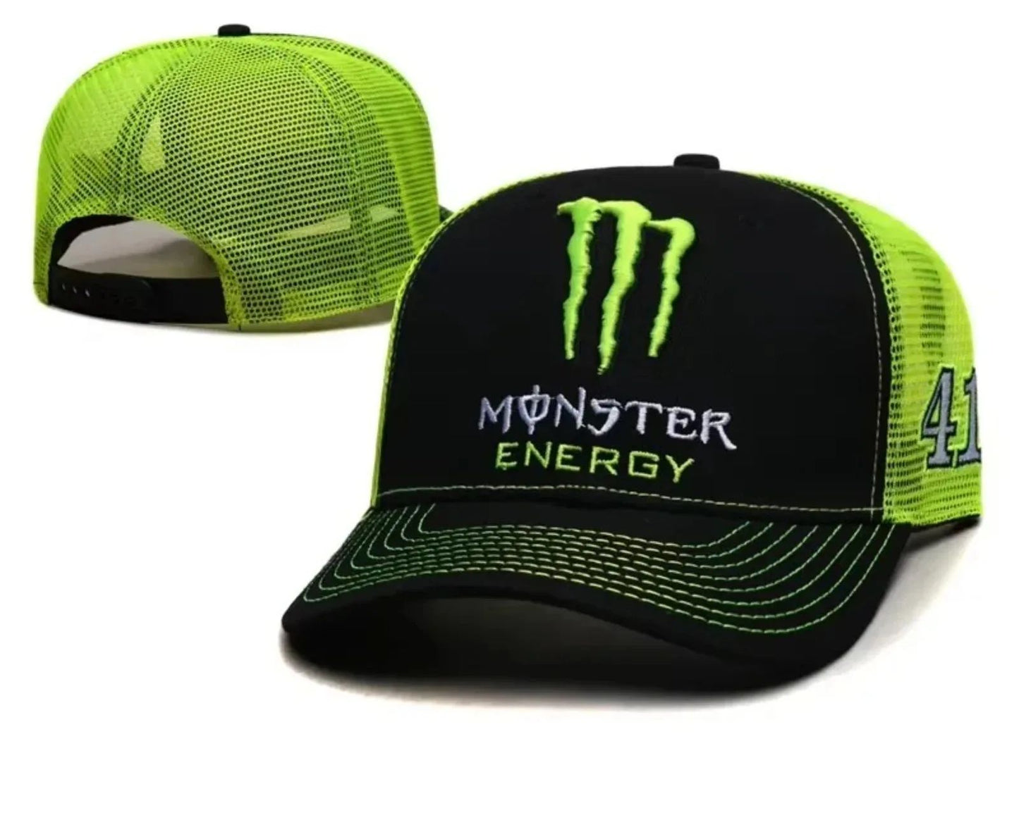 30 styles Monster Energy Embroidered Baseball Hat Summer Men's and Women's Sunscreen Duck Tongue Hat Racing Baseball Hat