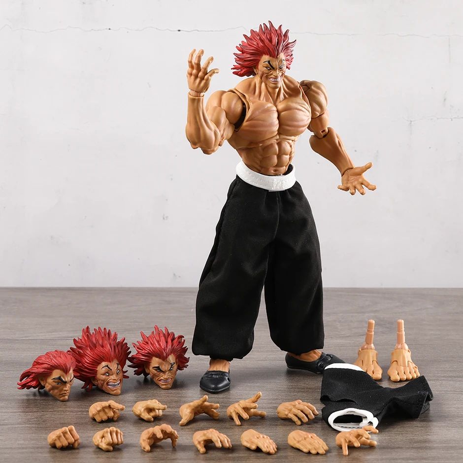 Storm Toys 1/12 Baki Hanma: Filho do Ogro Hanma Yujiro Modelos Figuras Brinquedos Boneco de Ação