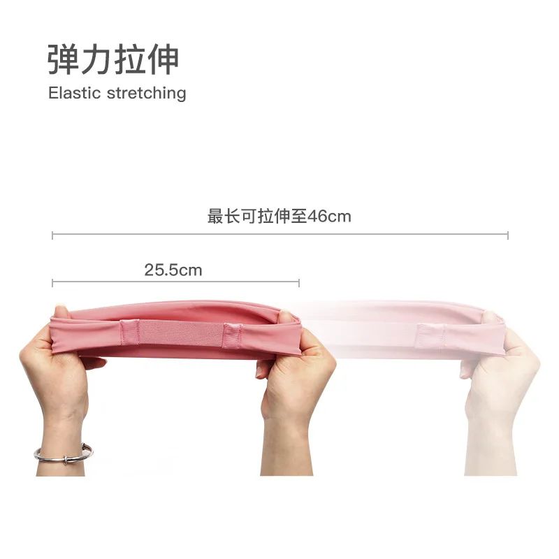 Sports Headband Running Fitness Sweatband Elastic Absorbent Sweat Cycling Jog Tennis Yoga Gym Head Band Hair Bandage Men Women