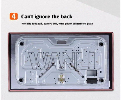 Home Electric Household Embedded Desktop Energy-Saving Induction Cooker Natural Gas Liquefied Gas Stove Double Stove Eye Tempere