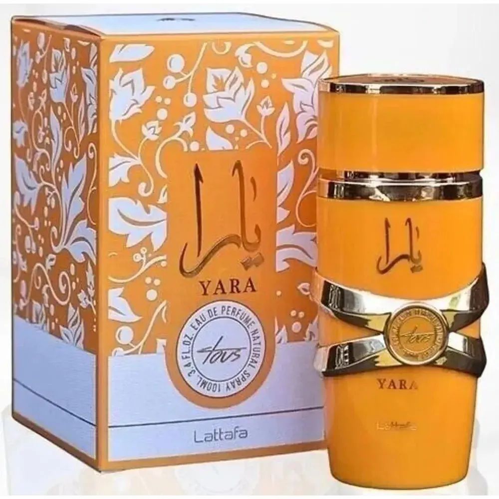 Yara Tous Eau De Parfum 100ml (3.4 oz) da Lattafa Perfumes Fragrância Feminina Elegante Picante de Longa Duração Presente para Mulheres