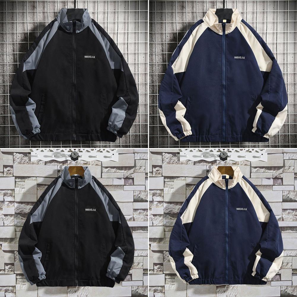 2024 Baseball Jacket Men Jacket Baseball Coat Spring Autumn Male Casual Fashion Outdoor Outwear Loose Bomber Jacket Streetwear