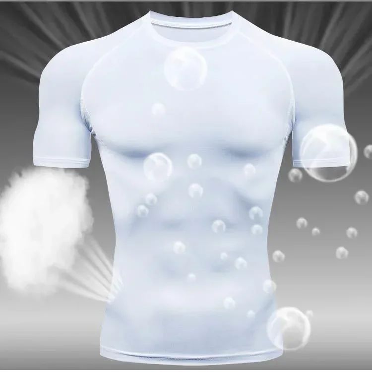 New Custom Compression T Shirt Your Design Logo Top Men Women Print Original Design Tshirts Jogging Workout Gym Quick Dry Tshirt