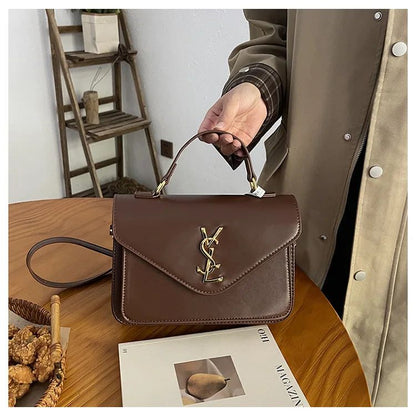 2025 New Retro Small Square Bag Leisure Bag Single Shoulder Crossbody Bag Versatile Commuter Postman Bag