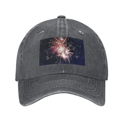 Casquette Baseball Cap Firework Running, Tennis, Dad Hat Seasons & Outdoor Travel. Trucker Hats for Man Woman
